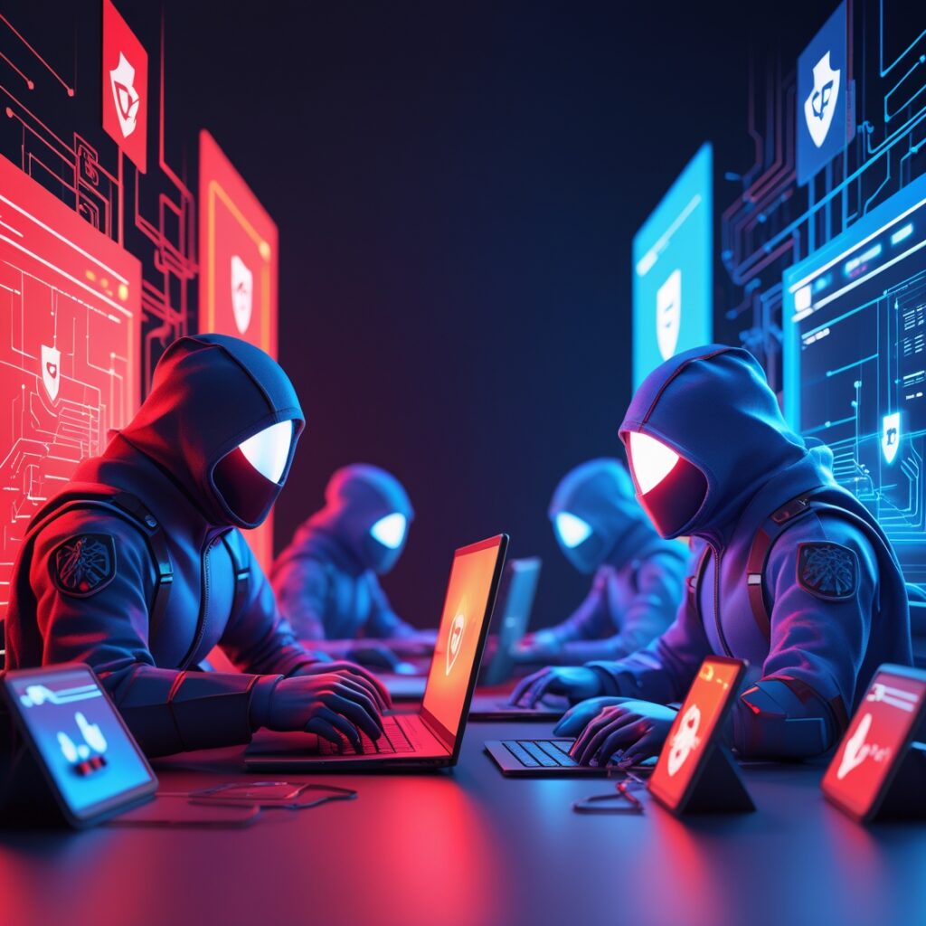 expertos en ciberseguridad investigando un ataque